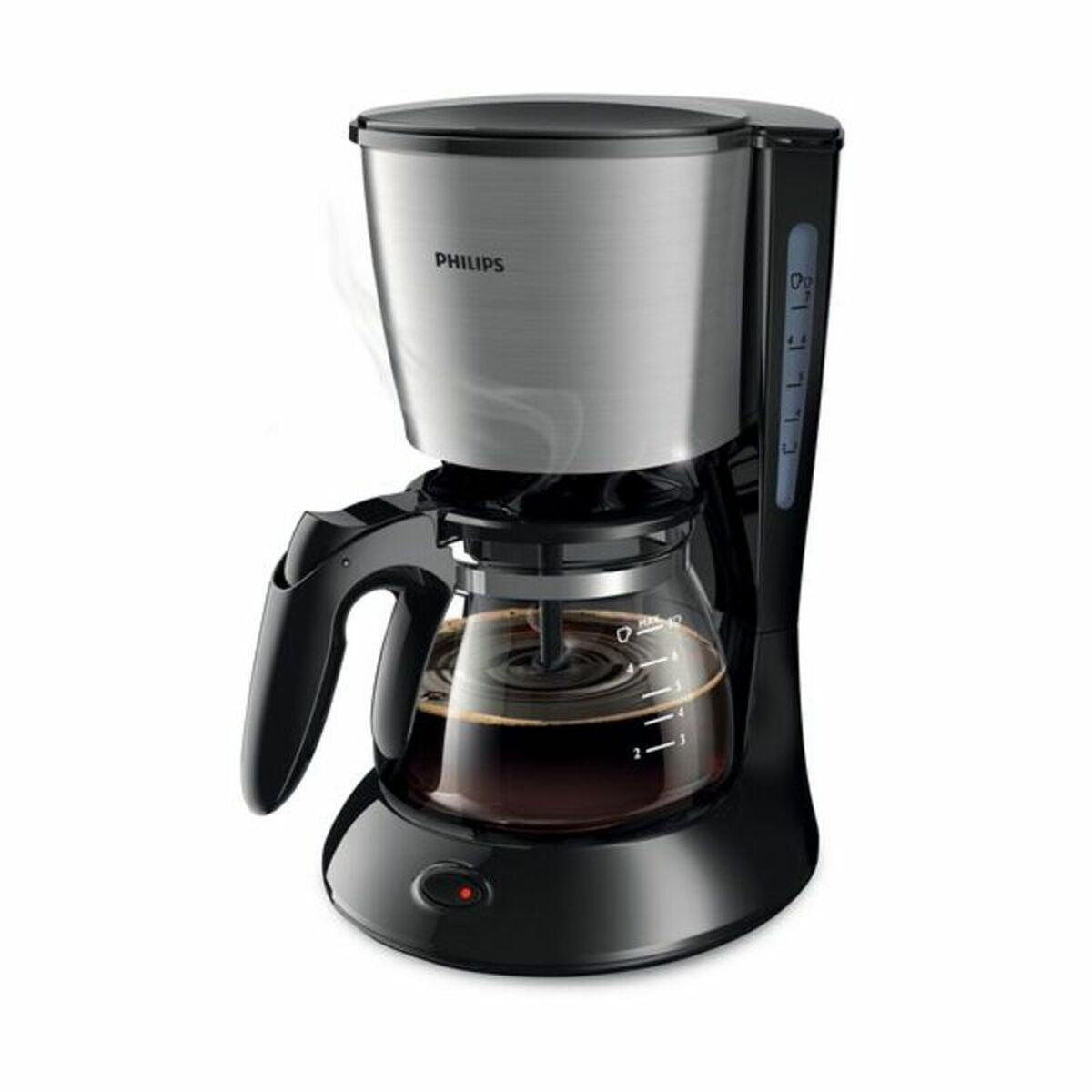 Elektrisch koffiezetapparaat Philips Cafetera HD7435/20 700 W Zwart 700 W 600 ml 6 Kopjes