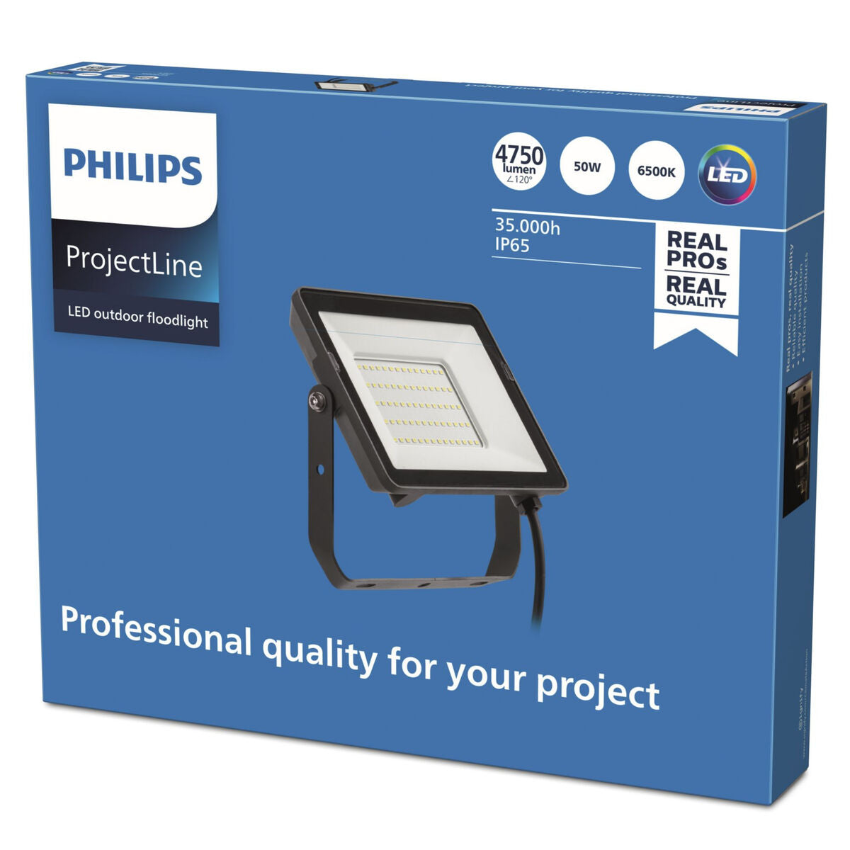 Bouwlamp Philips ProjectLine 4750 Lm 50 W 6500 K