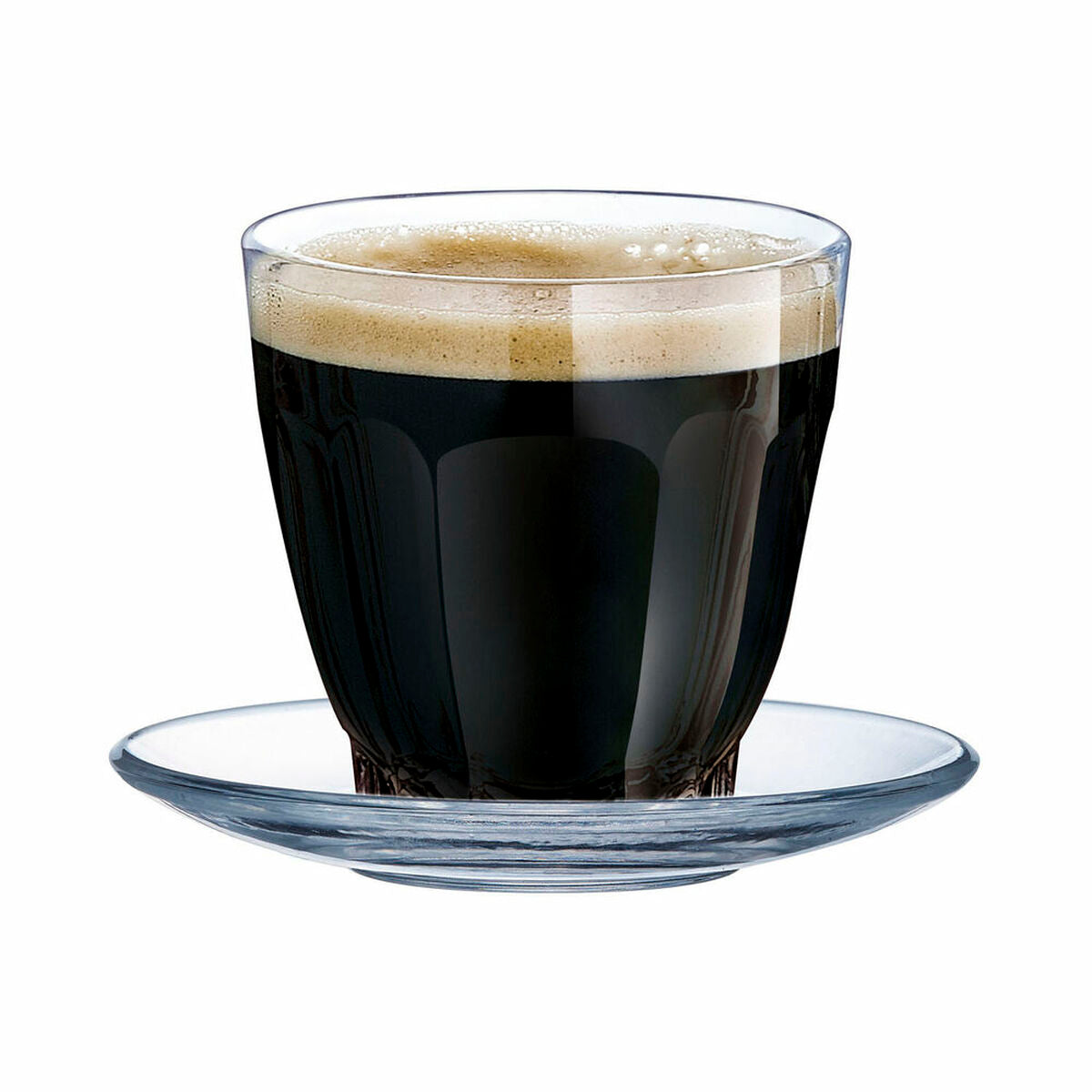 Bordenset Arcoroc Arcadie Koffie 6 Stuks Glas (11,2 cm)