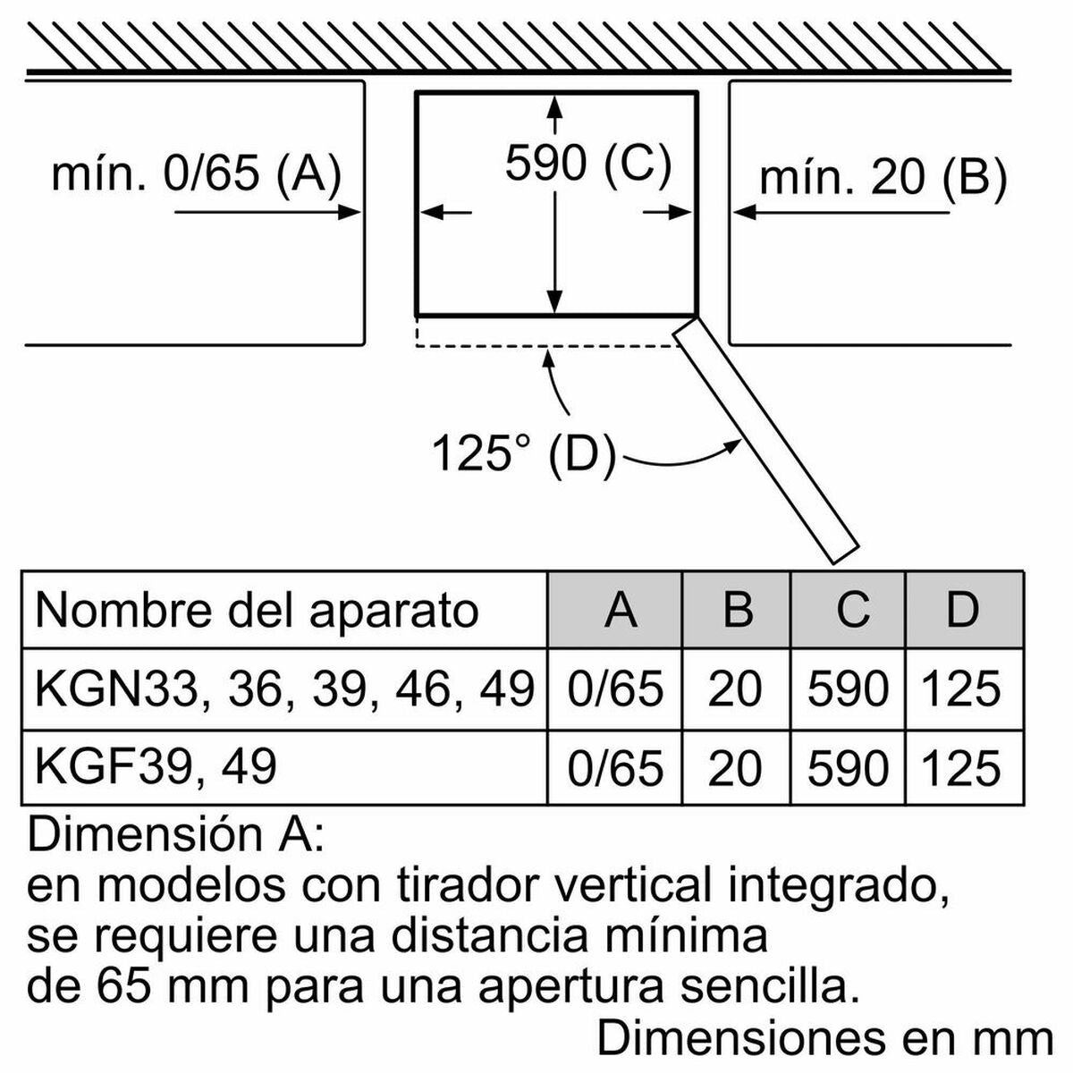 Koel-vriescombinatie BOSCH FRIGORIFICO BOSCH COMBI 186 x 60 A++ BLA Wit (186 x 60 cm)