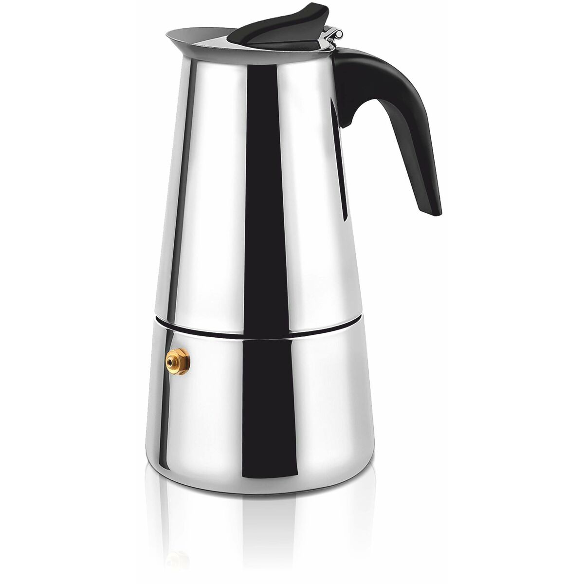 Italiaanse Koffiepot Haeger CP-06S.001A Roestvrij staal