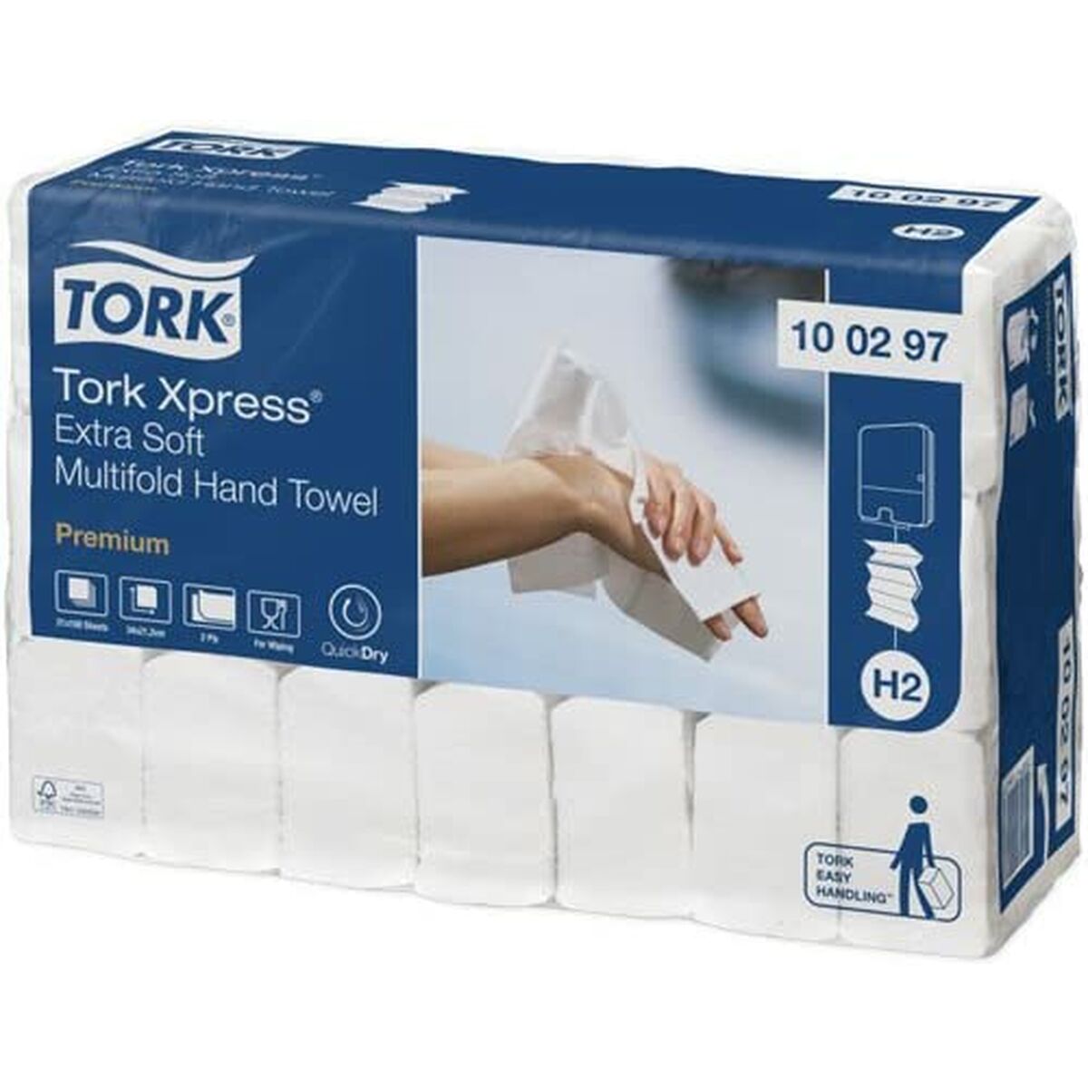 Handdoekpapier Tork Pack Wit (21 Stuks)