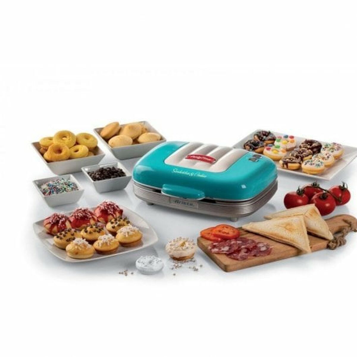 Tosti apparaat Ariete Party Time Blauw 700 W