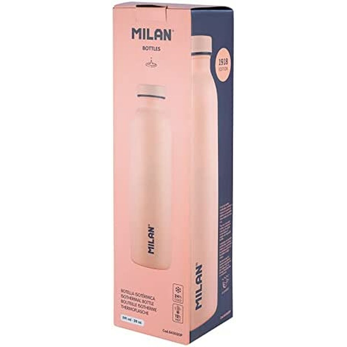Thermosfles Milan 1918 Roze Roestvrij staal 591 ml