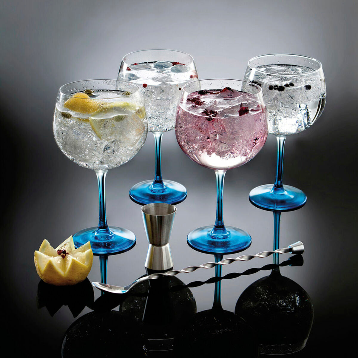 Cocktail Set Luminarc Gin Multicolour Glas 6 Onderdelen