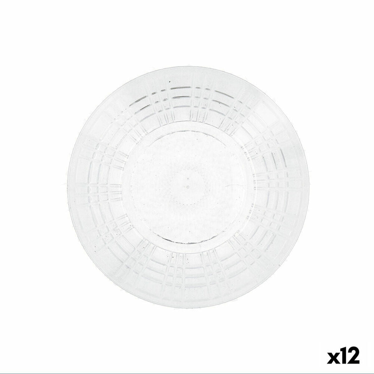 Dessertbord Quid Viba Transparant Plastic 20 cm (12 Stuks) (Pack 12x)