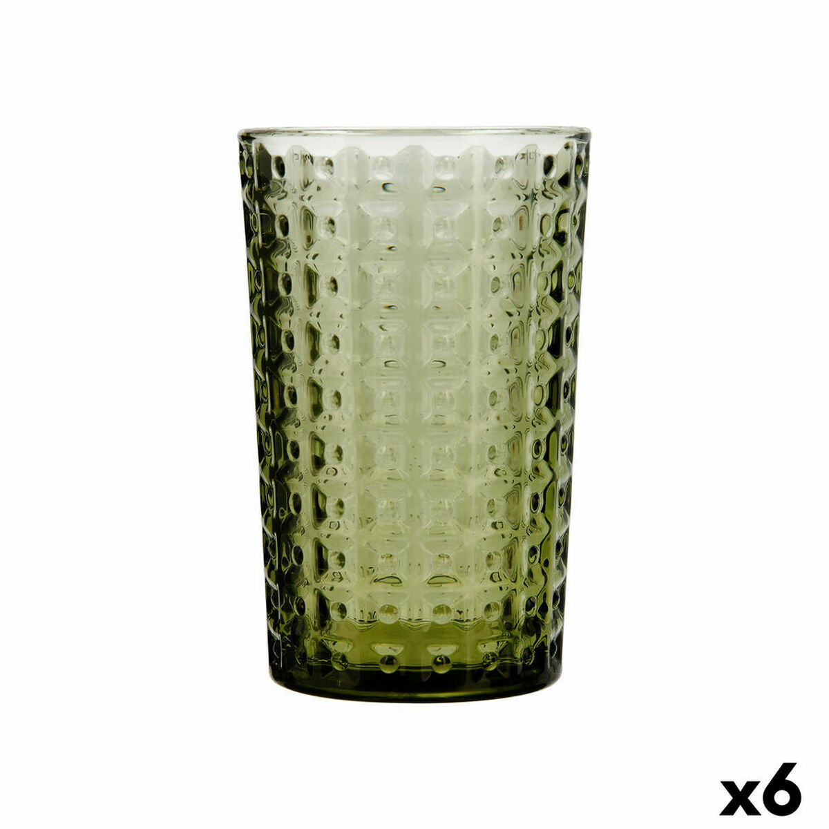 Glas La Bouchée Alma Groen Glas (350 ml) (Pack 6x)