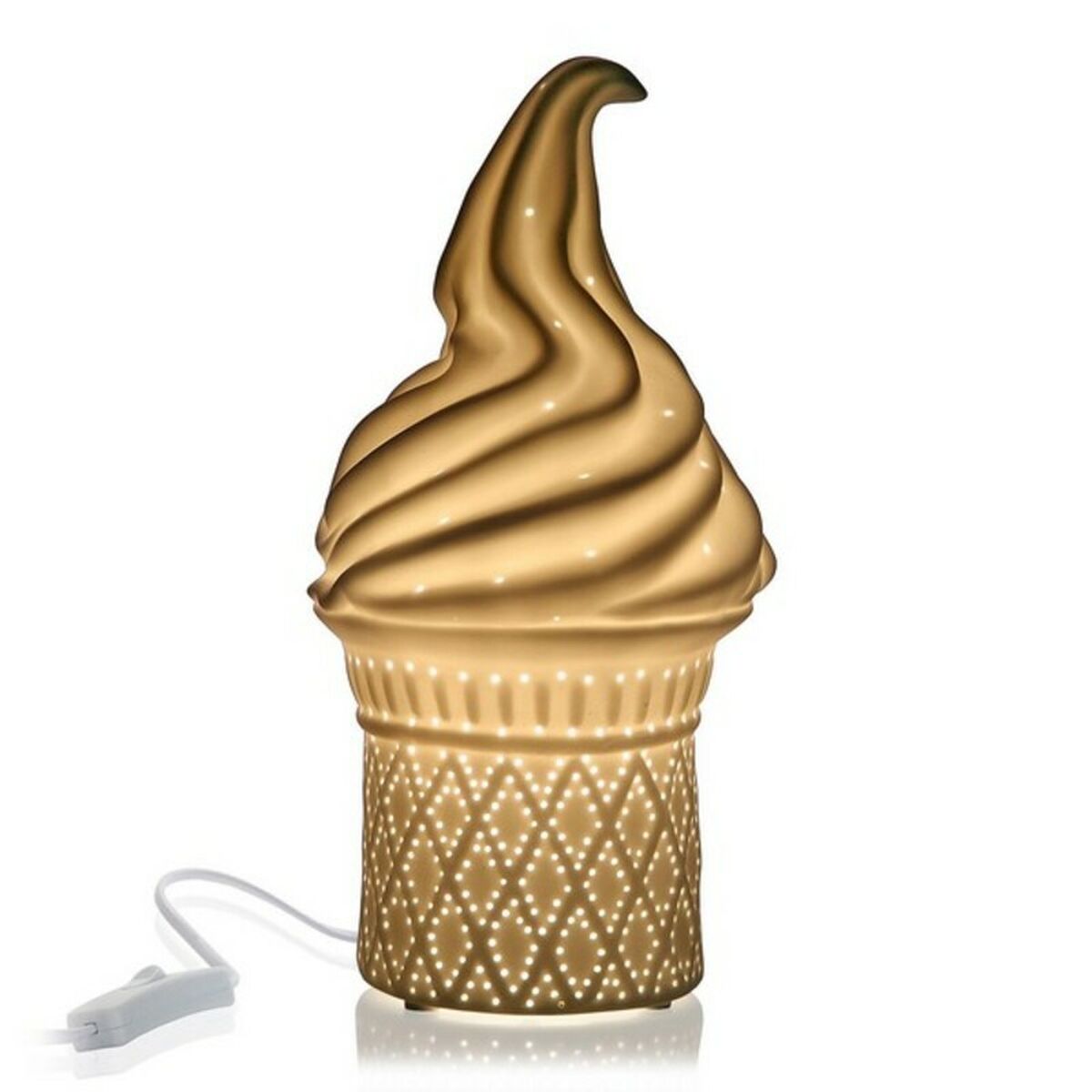 Bureaulamp Versa Ice Cream 25W Porselein (13,7 x 27 x 13,7 cm)