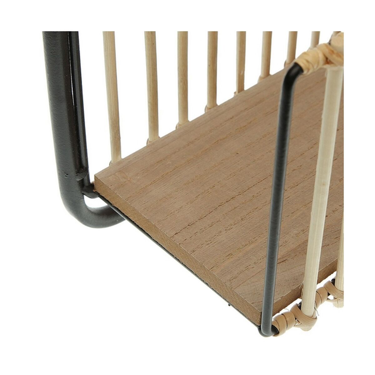 Planken Versa Metaal Rotan Hout MDF (12 x 68 x 32 cm)