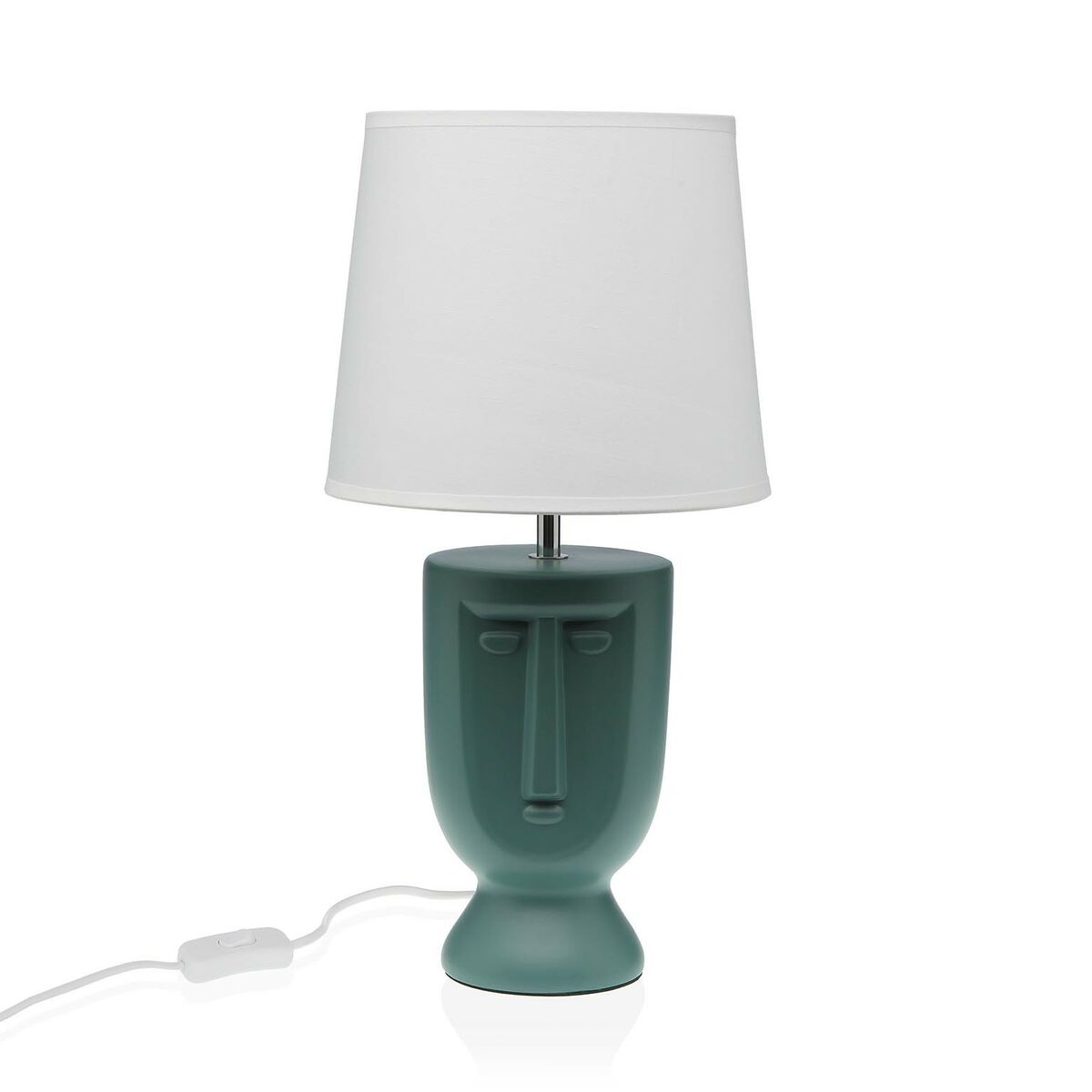 Bureaulamp Versa Groen Keramisch 60 W 22 x 42,8 cm