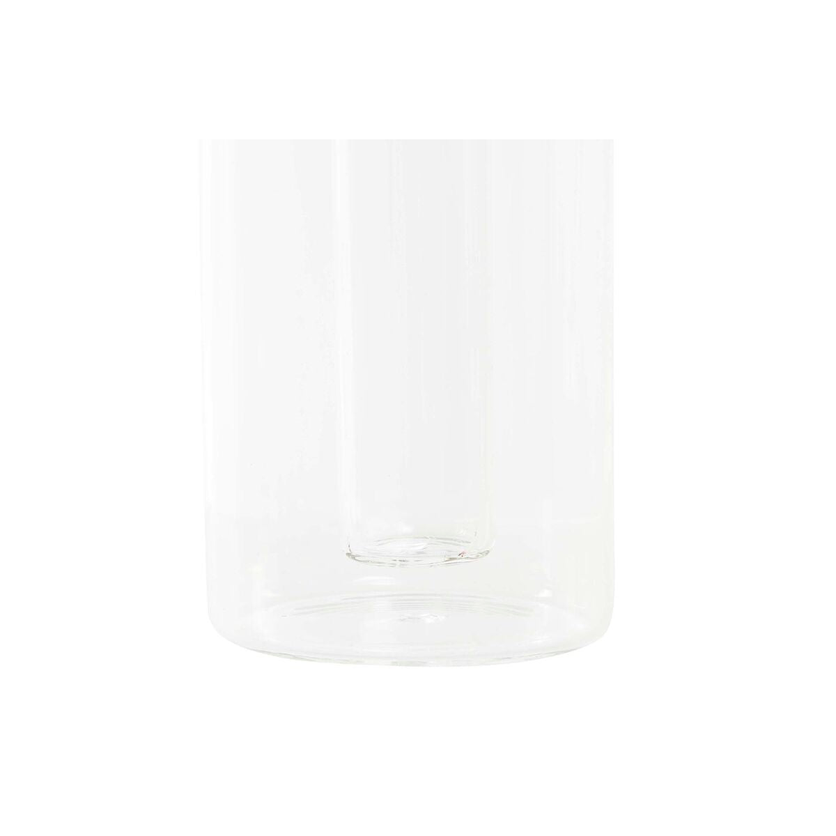 Flesje DKD Home Decor 9 x 6,5 x 21,5 cm Transparant Kurk 500 ml Borosilicaatglas