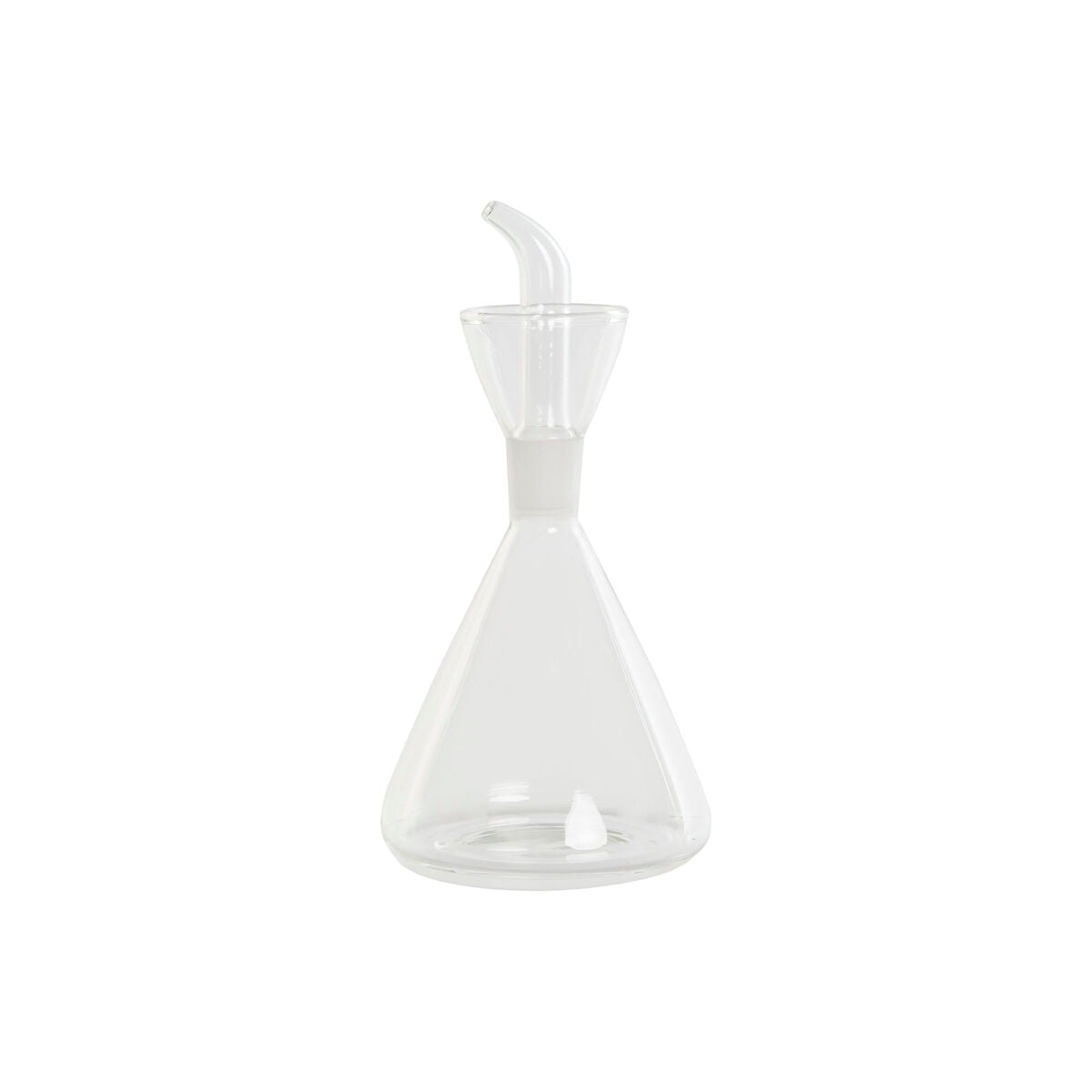 Flesje DKD Home Decor Transparant Borosilicaatglas 250 ml 9 x 9 x 18 cm