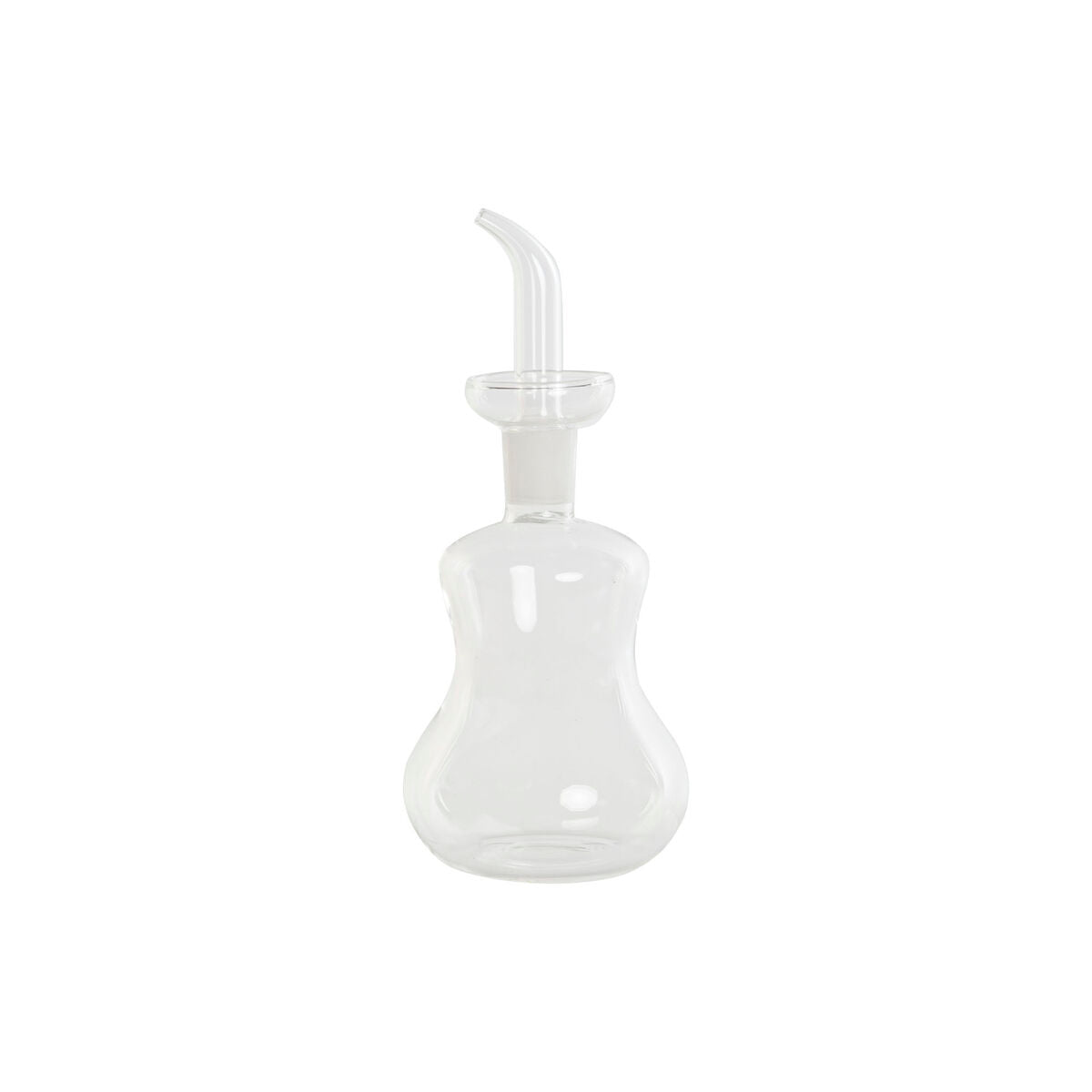 Flesje DKD Home Decor Transparant Borosilicaatglas 250 ml 8 x 8 x 19 cm