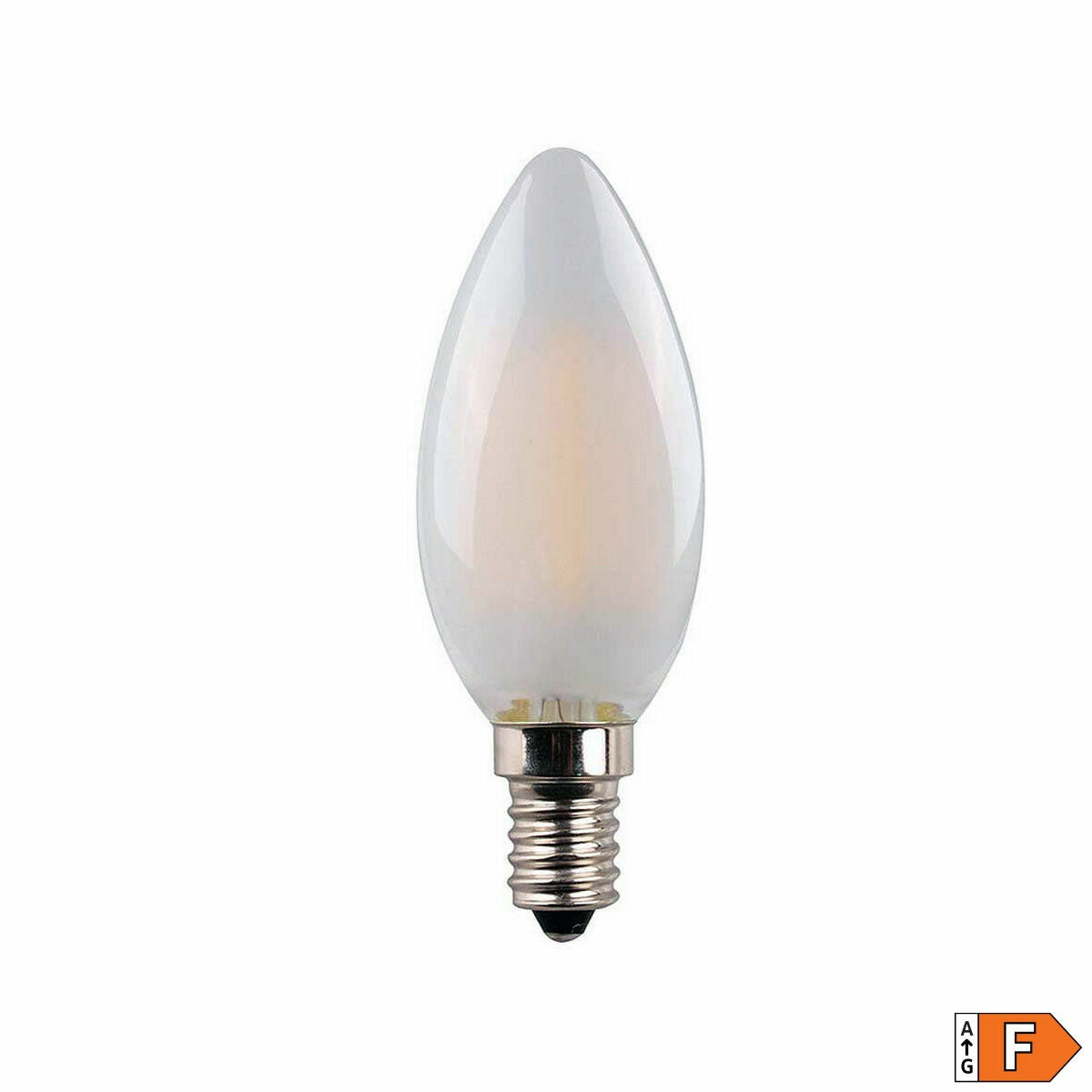 Ledlamp Kaars EDM F 4,5 W E14 470 lm 3,5 x 9,8 cm (3200 K)