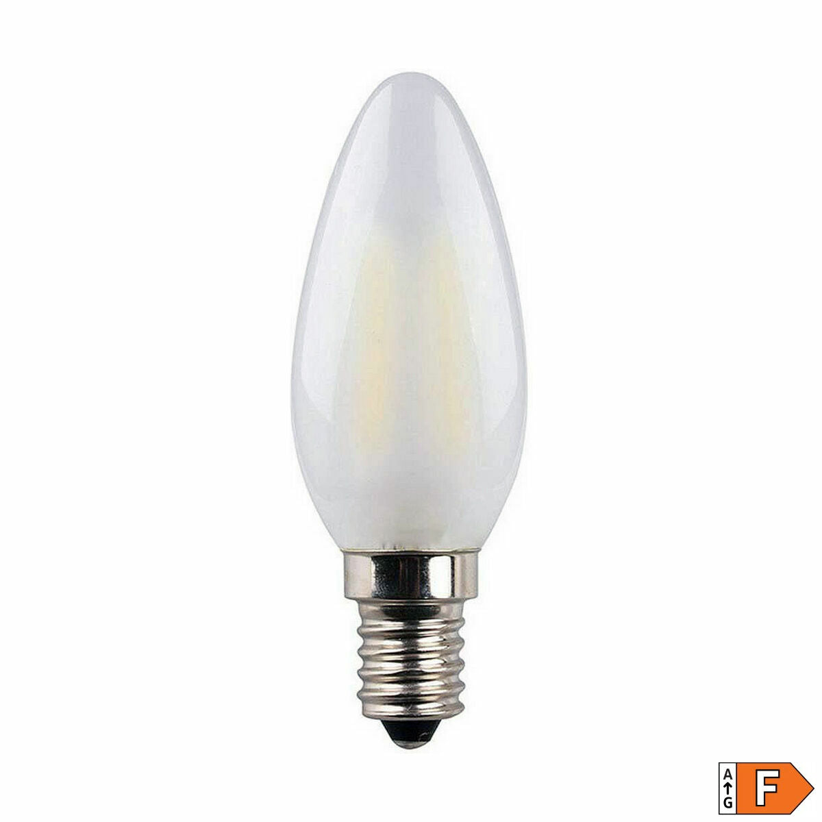 Ledlamp Kaars EDM F 4,5 W E14 470 lm 3,5 x 9,8 cm (6400 K)