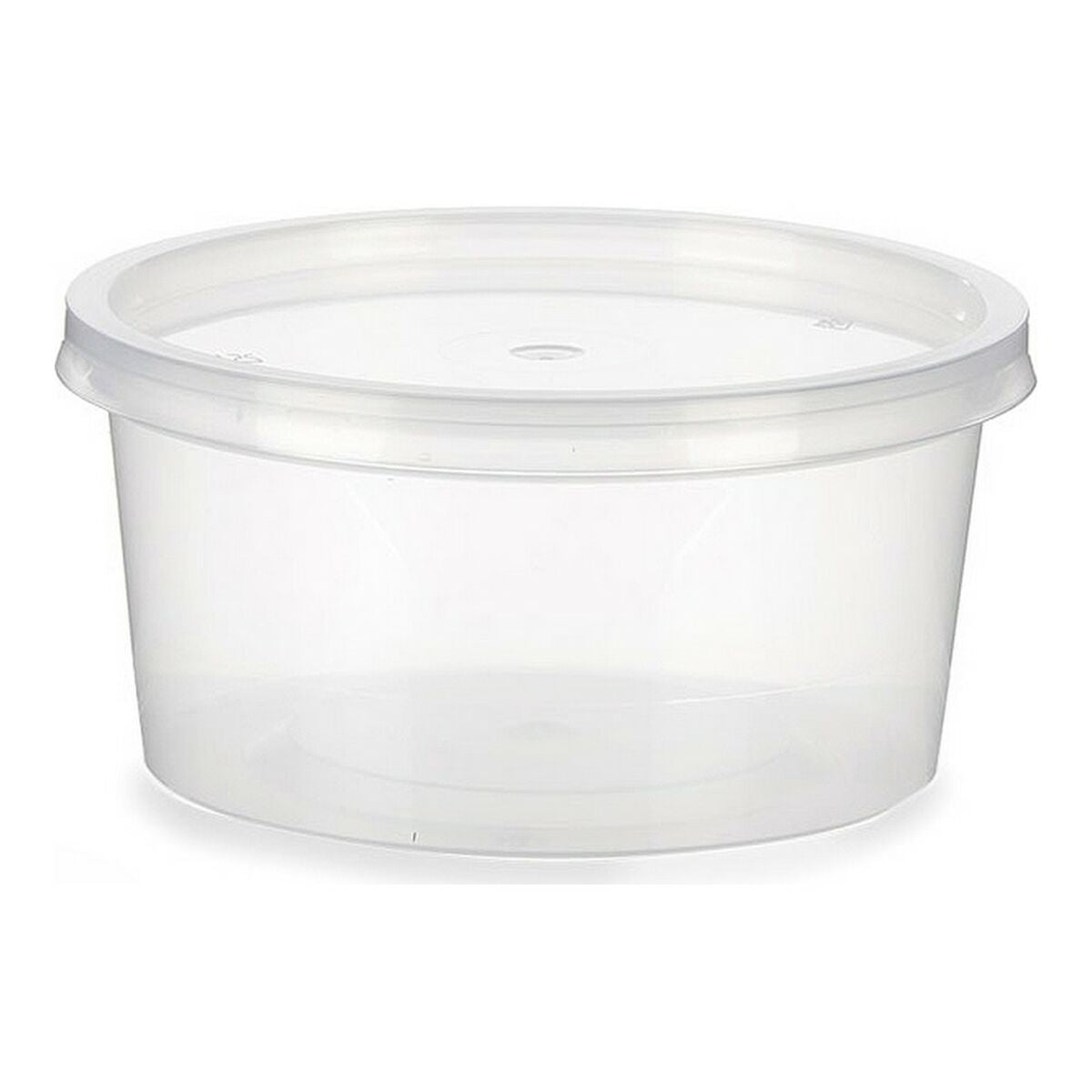 Lunchbox Rond Transparant Polypropyleen (500 ml)