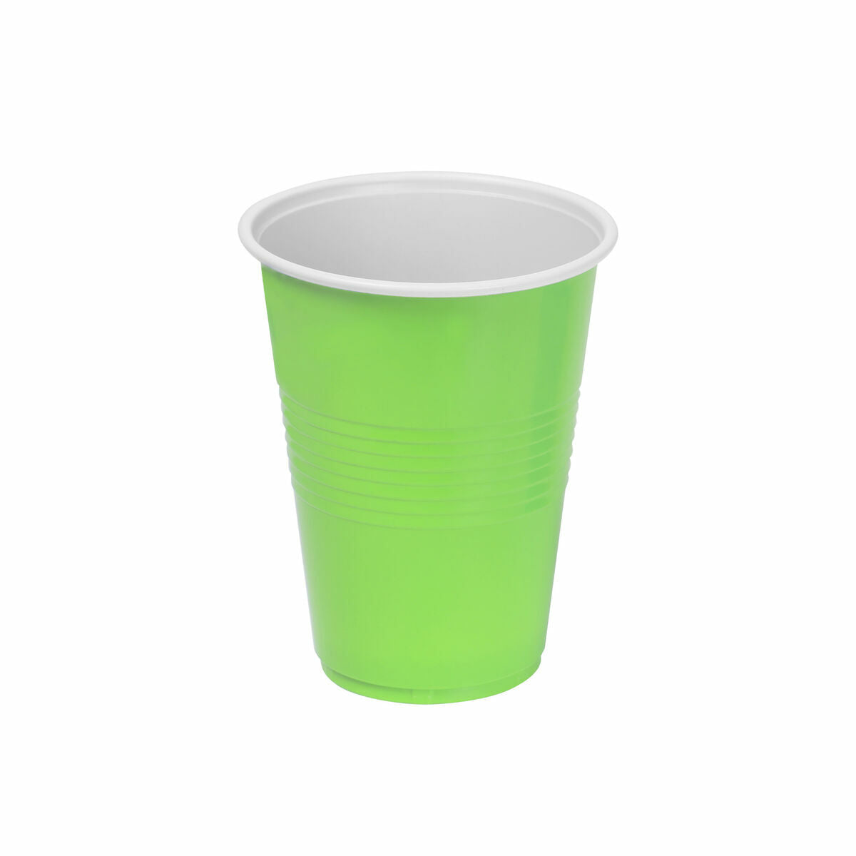 Set van herbruikbare glazen Algon Groen 24 Stuks 250 ml (25 Onderdelen)