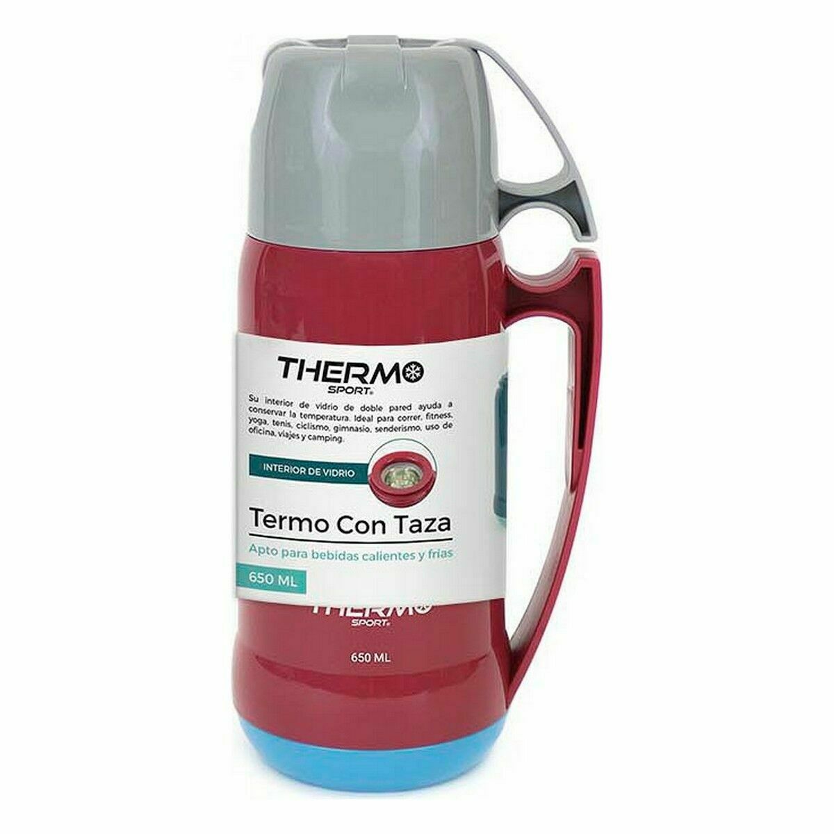 Reisthermosfles ThermoSport 650 ml (12 Stuks)
