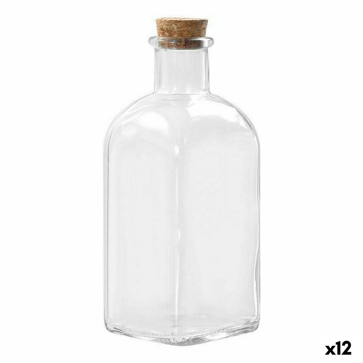 Glazen fles La Mediterránea 1 L (12 Stuks)