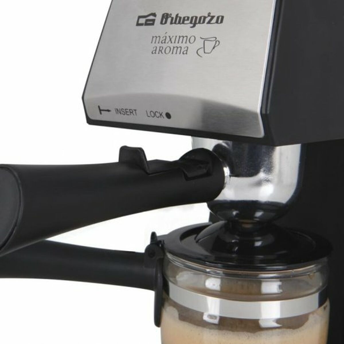 Express Handleiding Koffiemachine Orbegozo EXP4600 Zwart
