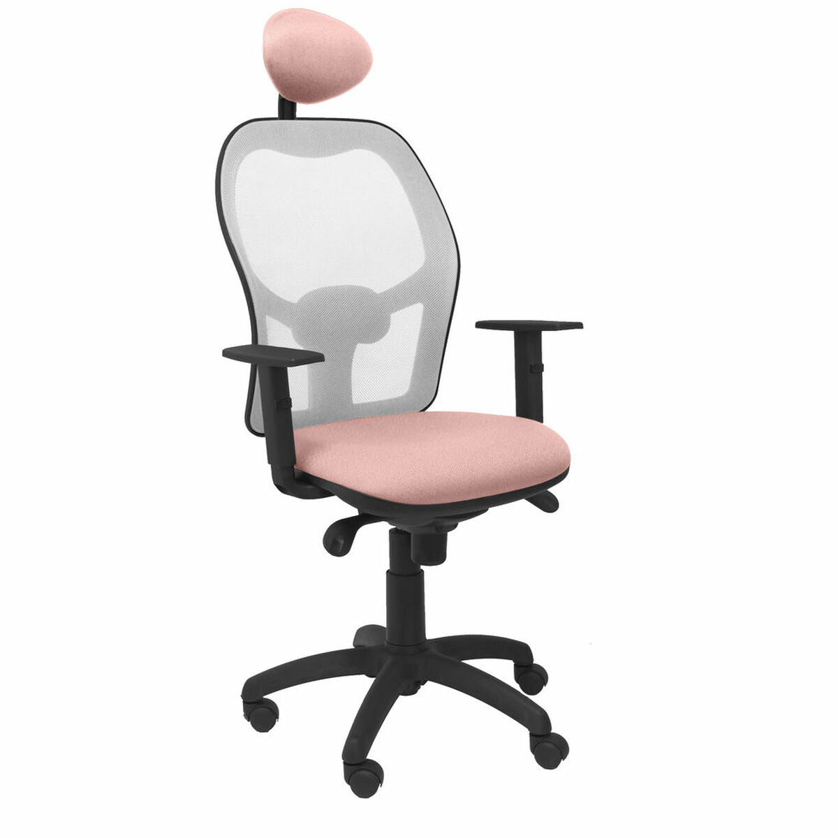 Bureaustoel met hoofdsteun Jorquera P&C ALI710C Roze