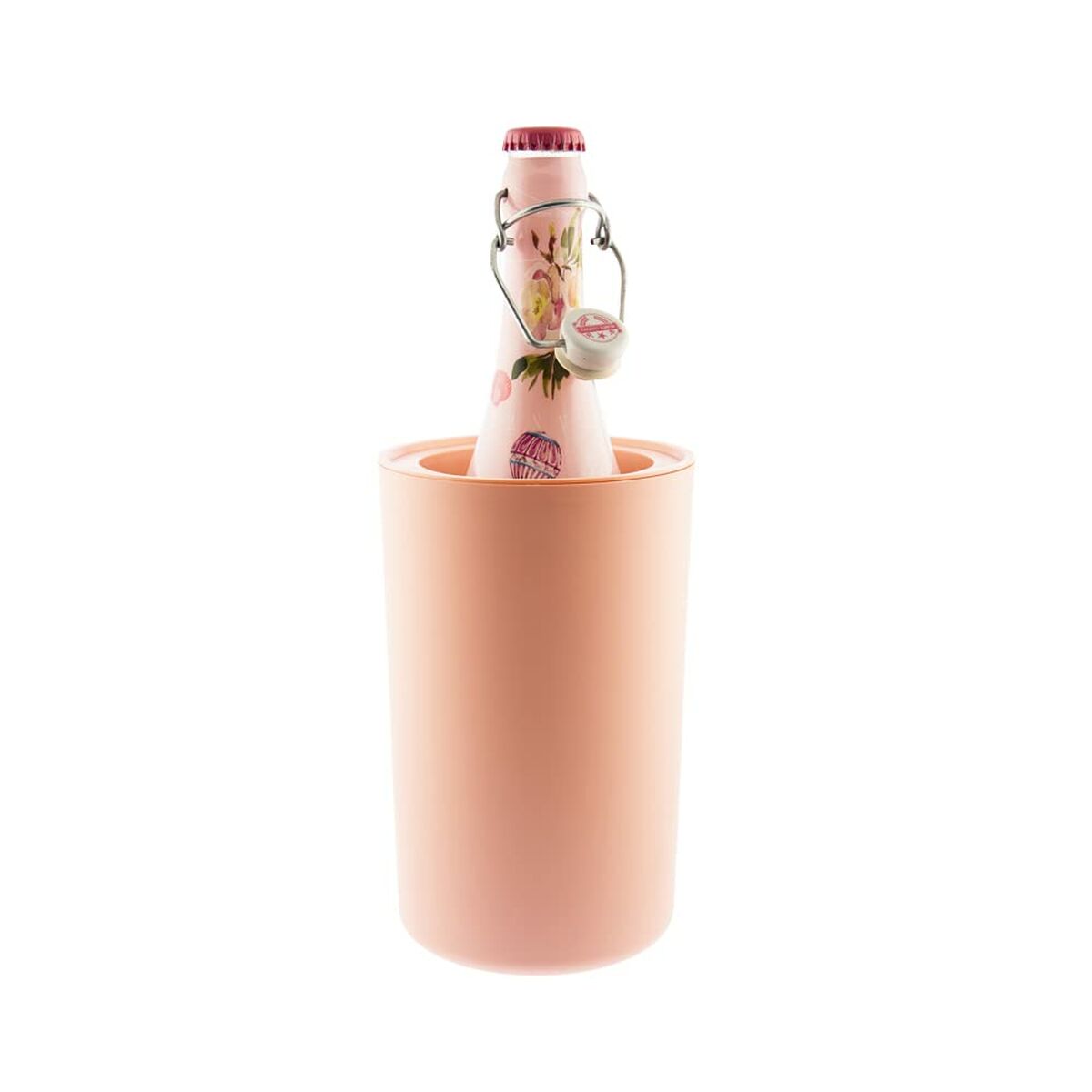 Wijnfleskoeler Koala Light Roze Plastic 19 x 12 cm