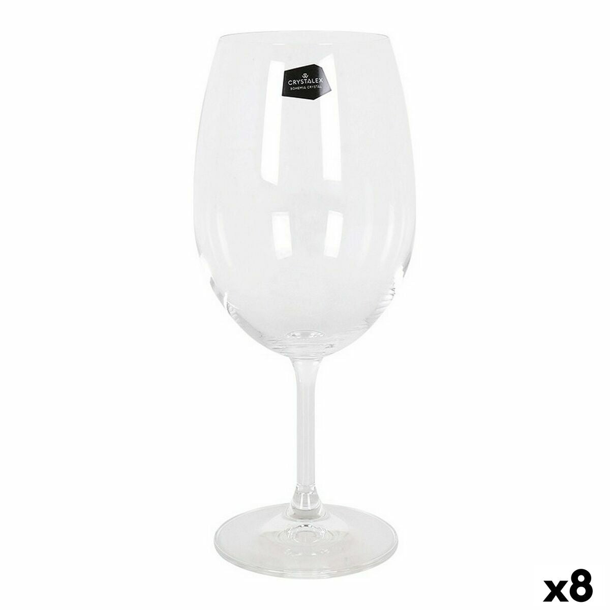 Wijnglas Crystalex Lara Transparant Kristal (6 Stuks) (8 Stuks) (540 cc)