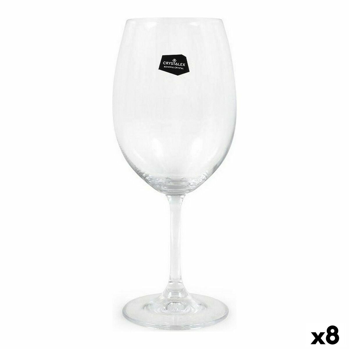 Wijnglas Crystalex Lara Transparant Kristal (6 Stuks) (8 Stuks) (450 cc)