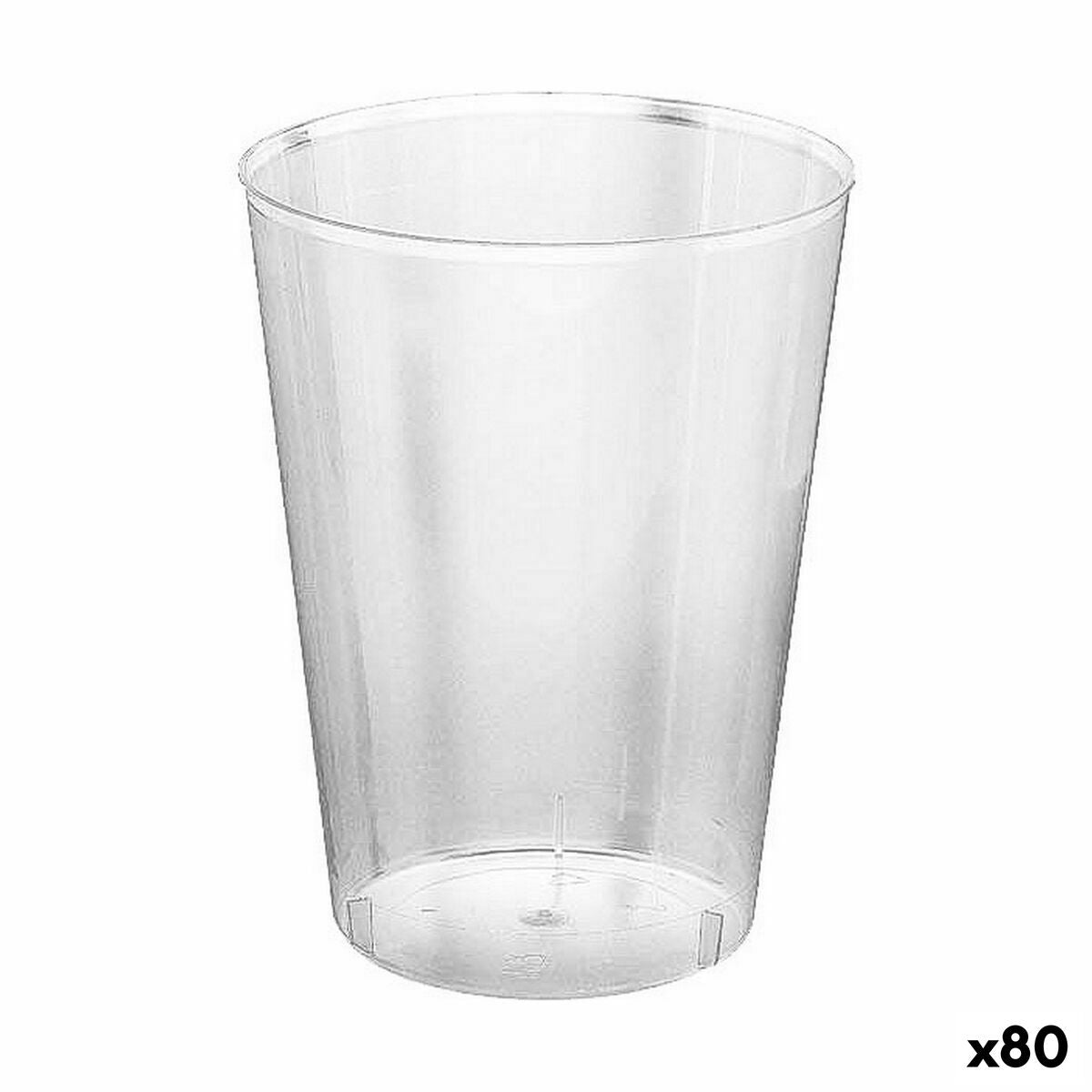 Set van herbruikbare glazen Algon Cider 4 Onderdelen 500 ml (80 Stuks)