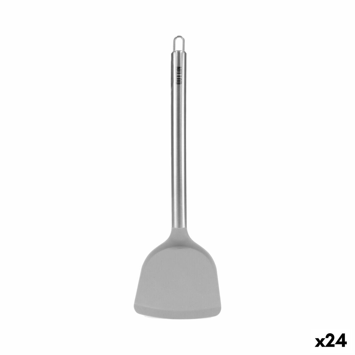 Keukenspatel Quttin Siliconen Staal 35 x 10,9 cm (24 Stuks)