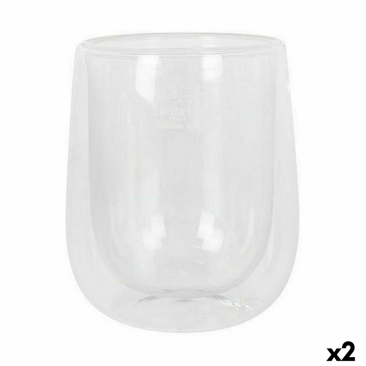Glazenset Santa Clara Thermisch Borosilicaatglas 2 Onderdelen (2 Stuks)