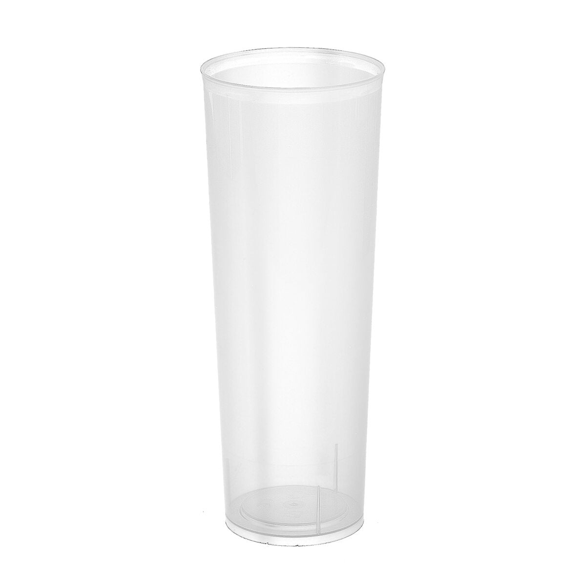 Set van herbruikbare glazen Algon Leiding, pijp Transparant 6 Onderdelen 300 ml (70 Stuks)