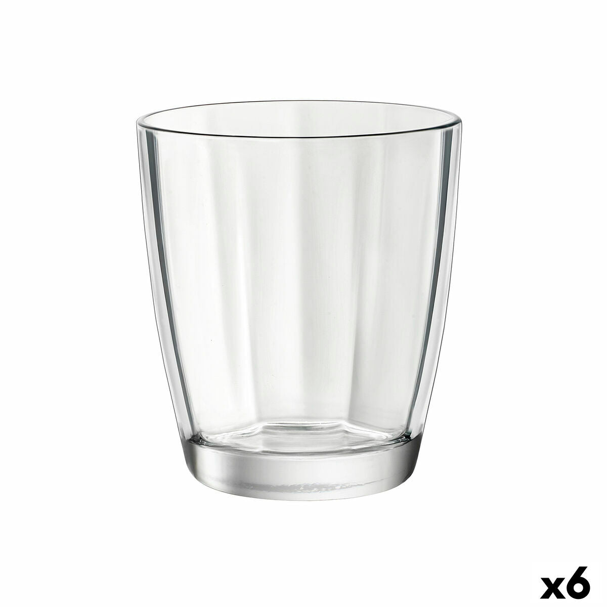 Glas Bormioli Rocco Pulsar Transparant Glas (390 ml) (6 Stuks)
