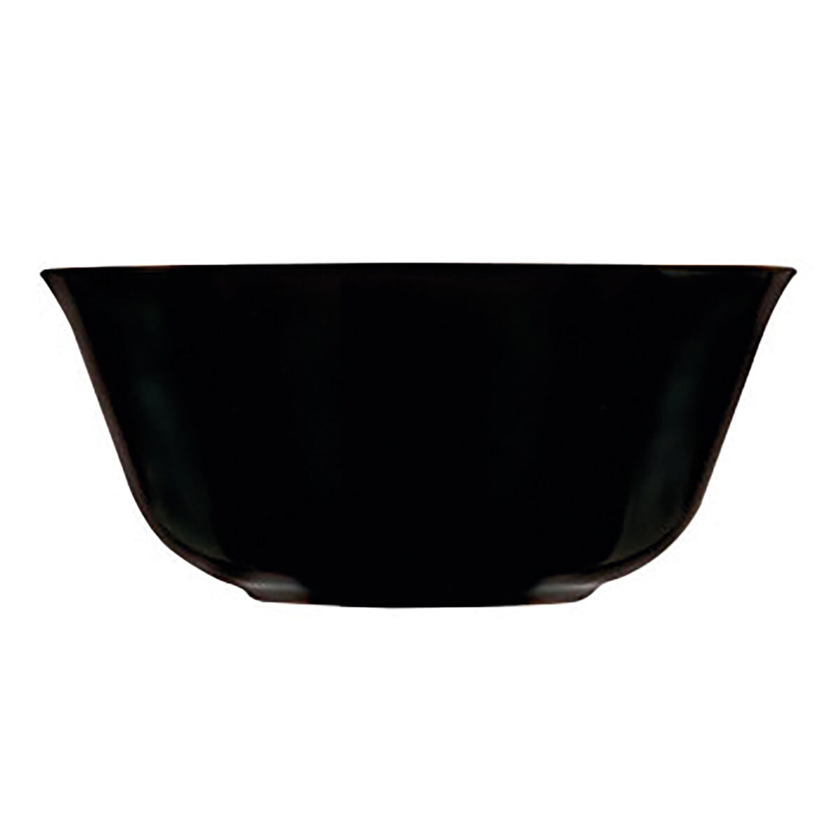 Kom Luminarc Carine Zwart Multifunctioneel Glas (12 cm) (24 Stuks)