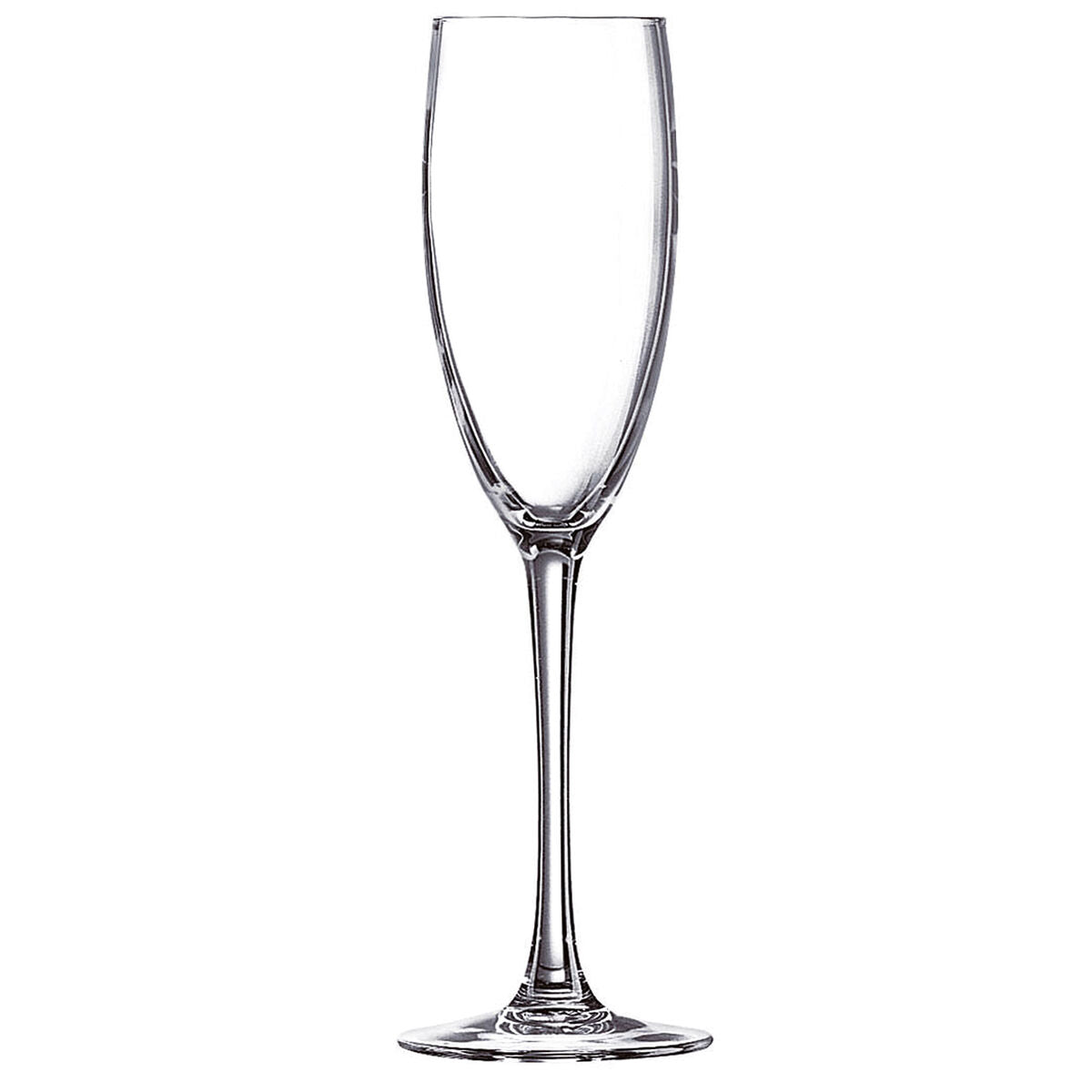 Champagneglas Ebro Transparant Glas (160 ml) (6 Stuks)