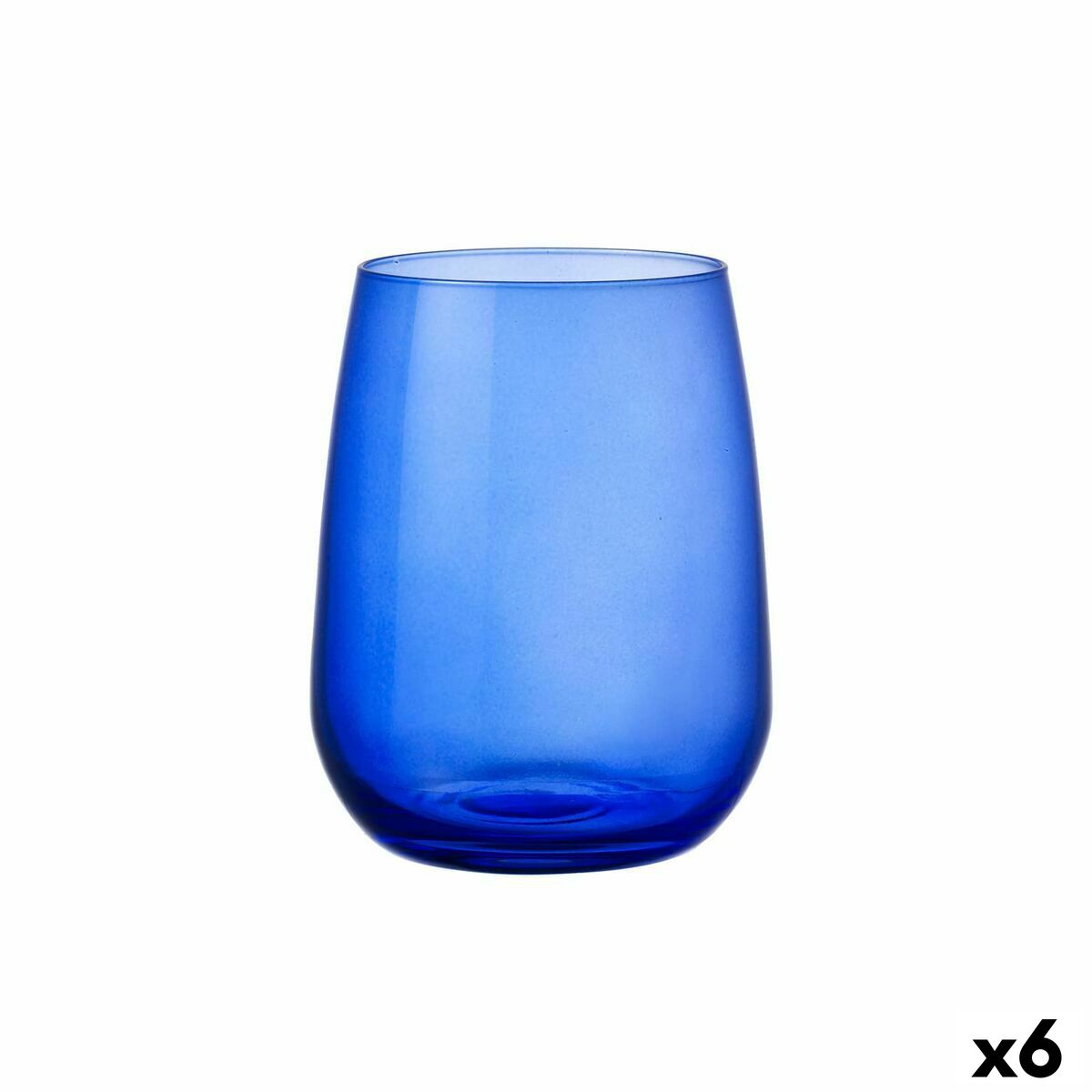Glas Bormioli Rocco Restaurant Cobalto Blauw Glas (430 ml) (6 Stuks)