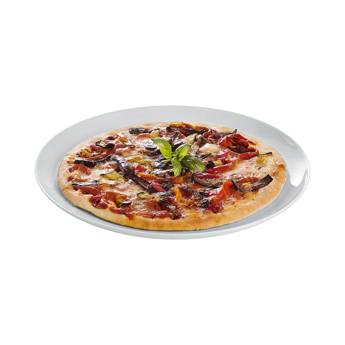 Pizzabord Luminarc Diwali Grijs Glas Ø 32 cm (12 Stuks)