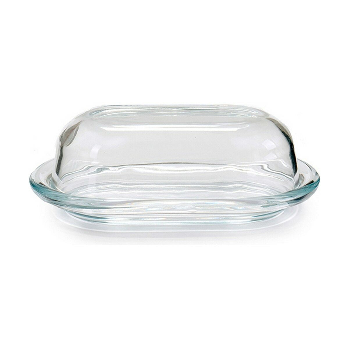 Botervloot Glas (13 x 7 x 19,7 cm) (12 Stuks)
