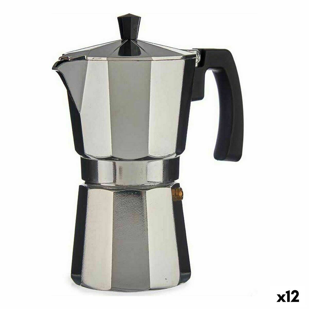 Italiaanse Koffiepot Aluminium 450 ml (12 Stuks)