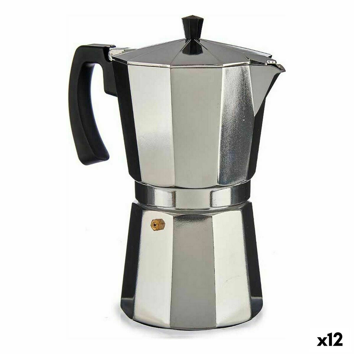 Italiaanse Koffiepot Aluminium 650 ml (12 Stuks)