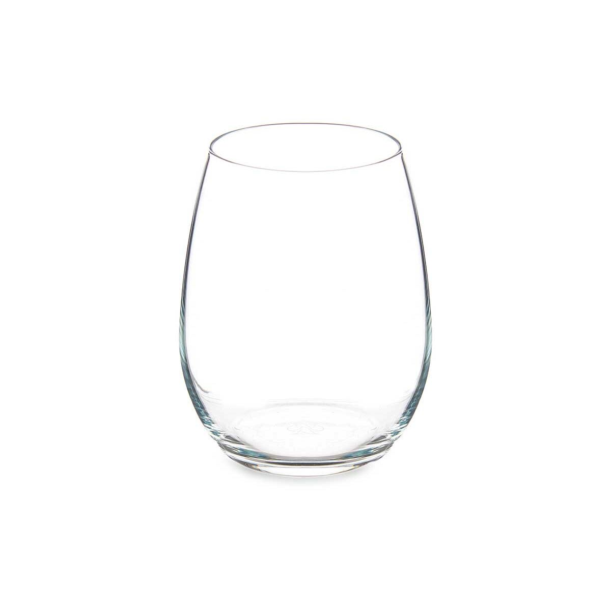 Glazenset Amber Transparant Glas 350 ml (4 Stuks)