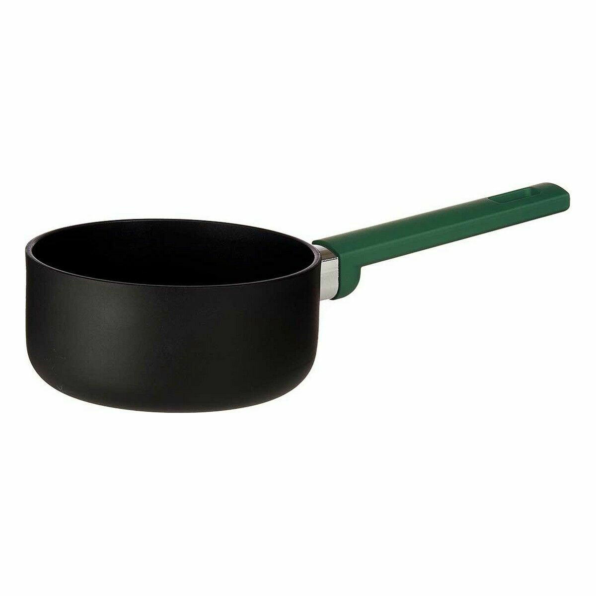 Kookpot Ø 16 cm Zwart Groen 1,3 L (6 Stuks)