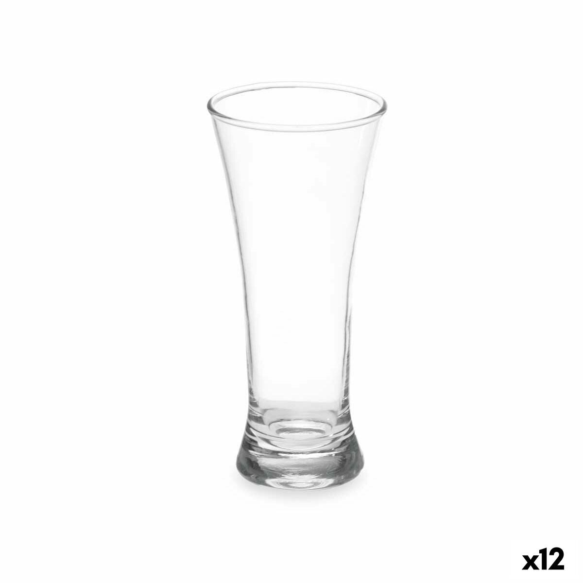 Glas Kegelvormig Transparant Glas 320 ml (12 Stuks)