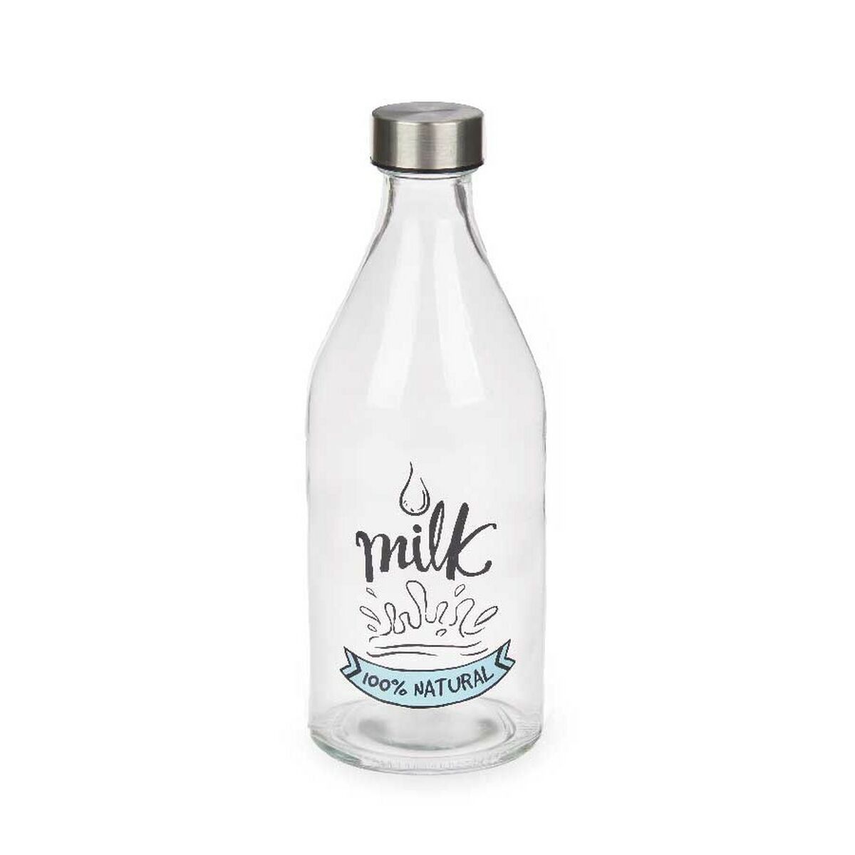 Fles Milk Glas 1 L (12 Stuks)