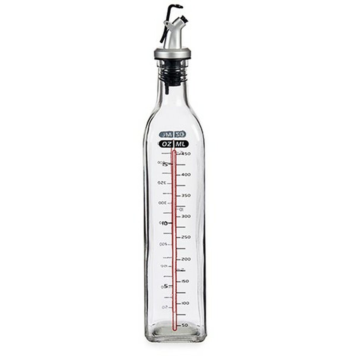 Flesje Transparant Glas 500 ml (24 Stuks) Meter