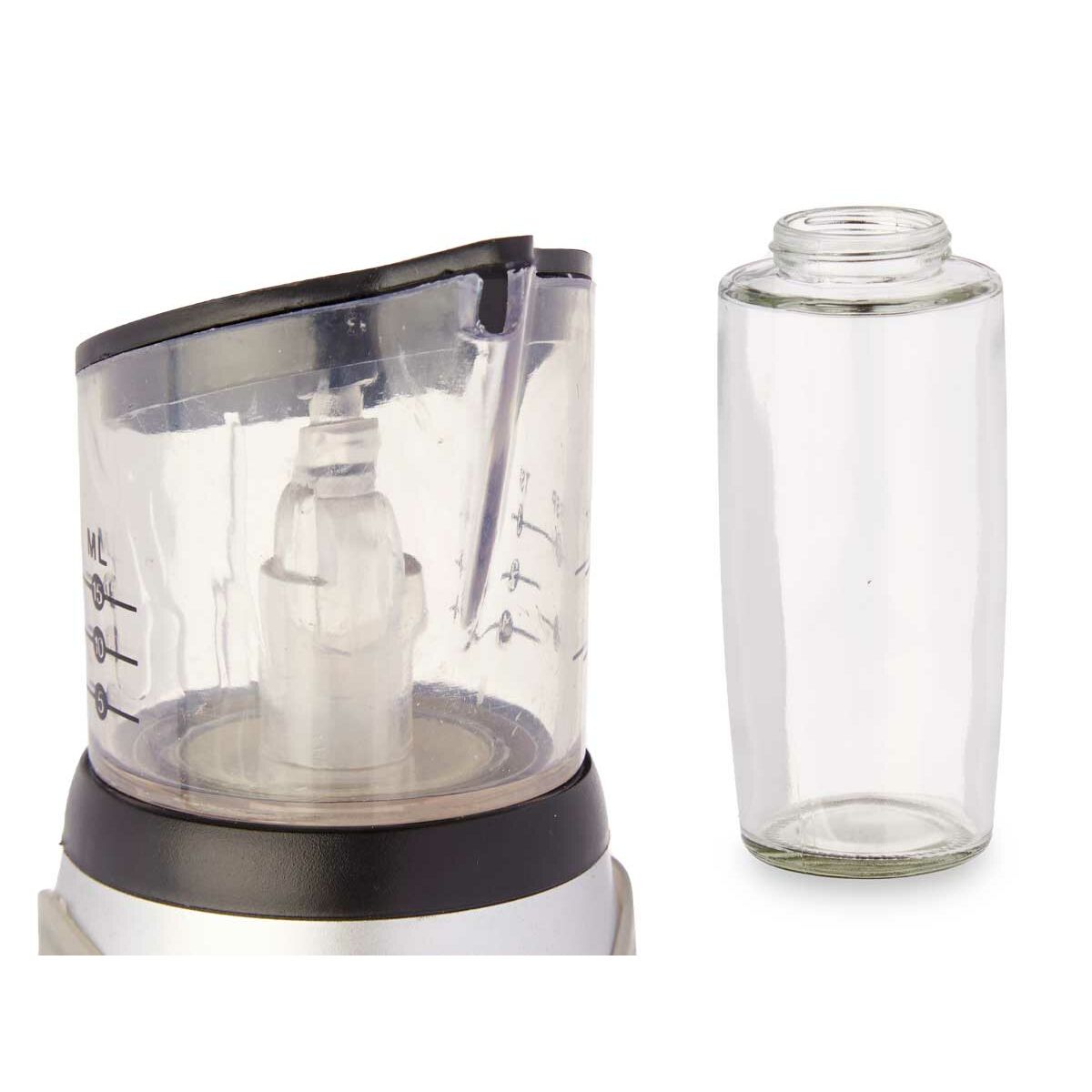 Flesje Transparant Kristal Polypropyleen ABS 500 ml (12 Stuks) Doseringdispenser