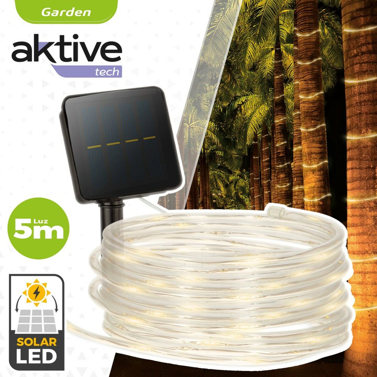 LED-strips Aktive Koper Plastic 500 x 4,5 x 4,5 cm (6 Stuks)