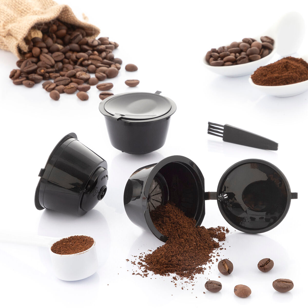 Set van 3 herbruikbare koffiecapsules Redol InnovaGoods (Refurbished B)