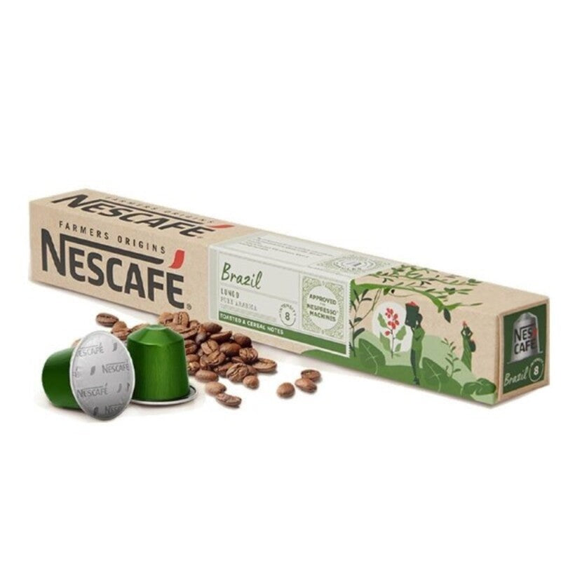 Koffiecapsules FARMERS ORIGINS Nescafé BRAZIL (10 uds)