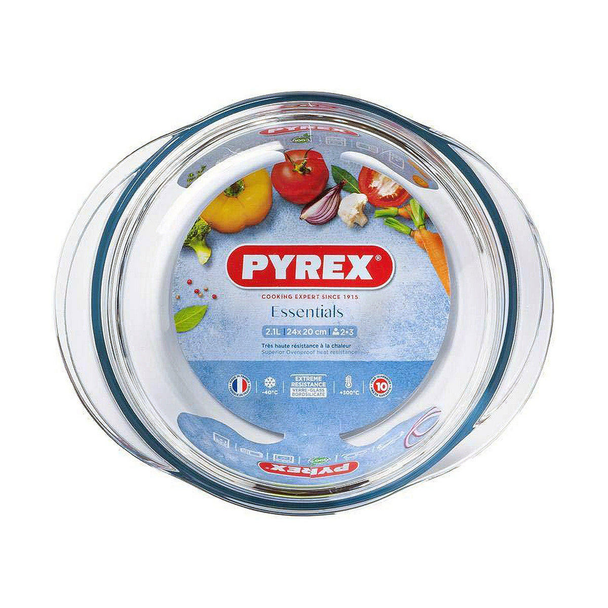 Kookpot met Deksel Pyrex Essentials Transparant Glas 2,1 L